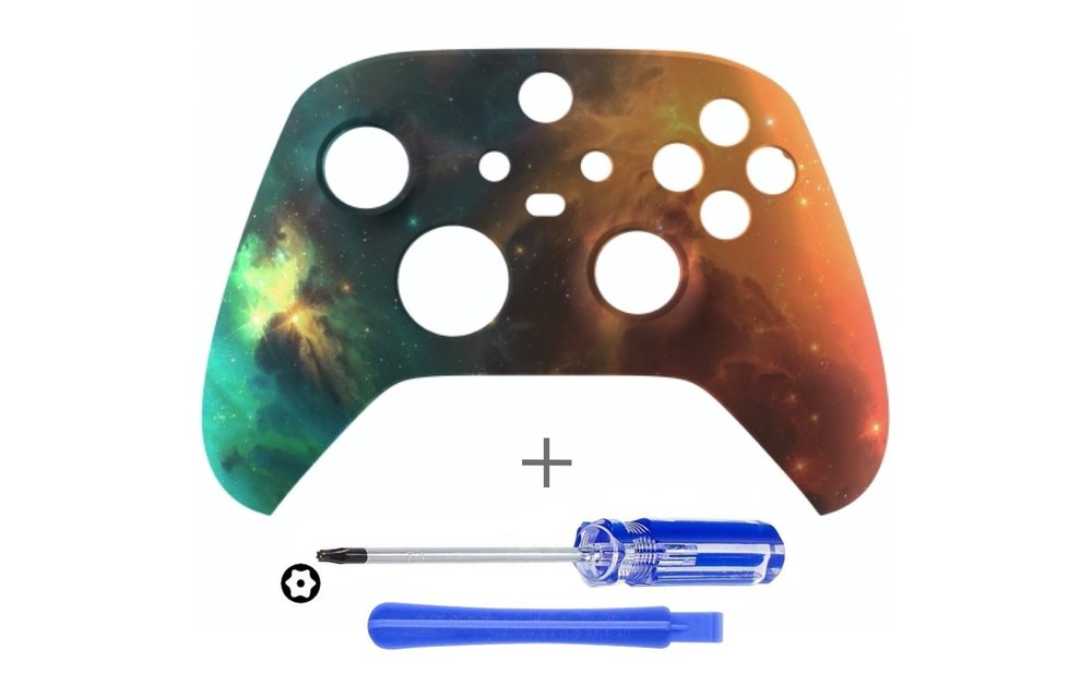 Xbox Series Controller Behuizing Shell - Starry Sky - Front Shell