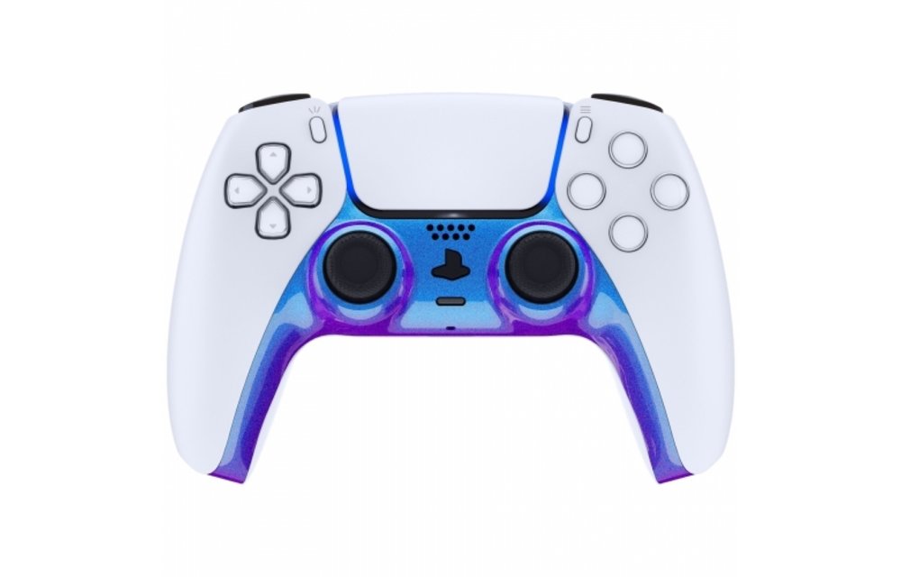 PS5 Controller Behuizing Shell - Blauw / Paars Metallic - Cover Shell