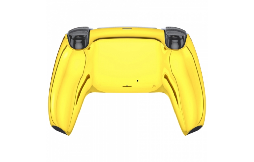 PS5 Controller Behuizing Shell - Goud Chrome - Back Shell