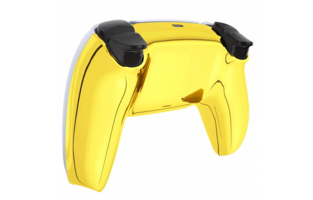PS5 Controller Behuizing Shell - Goud Chrome - Back Shell