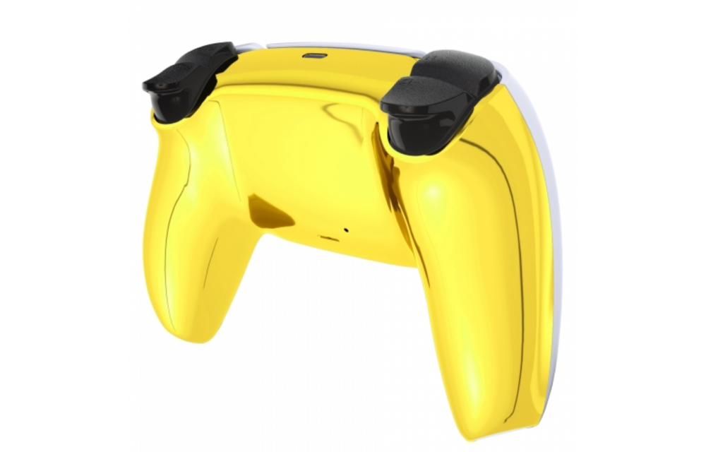 PS5 Controller Behuizing Shell - Goud Chrome - Back Shell