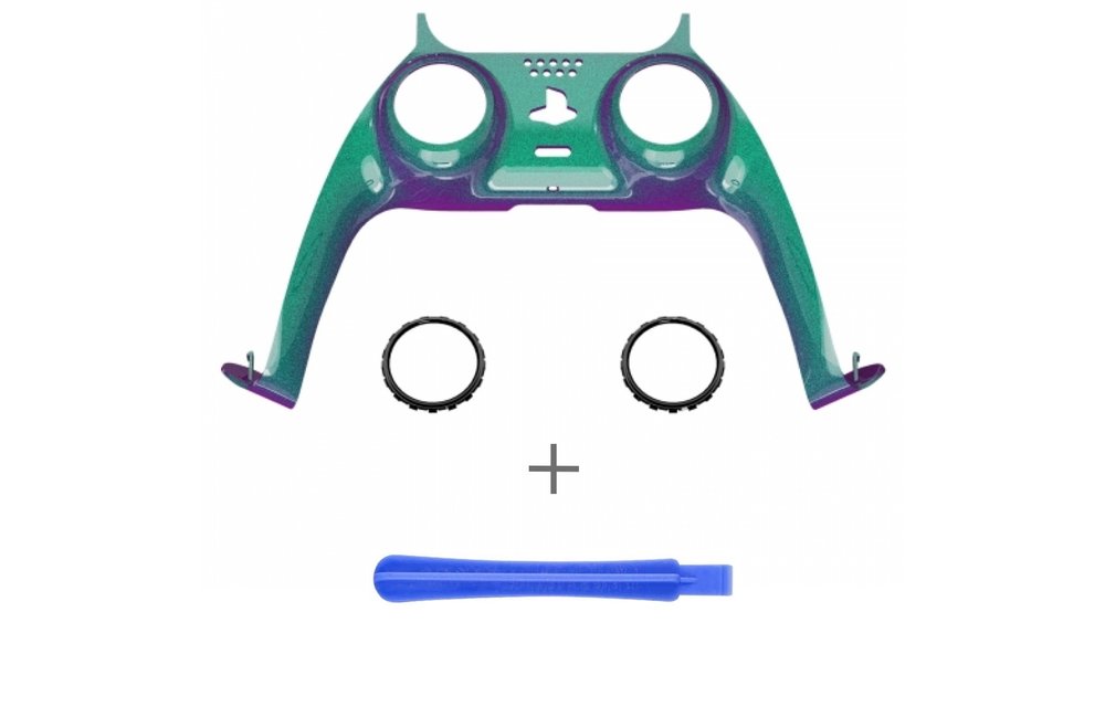 PS5 Controller Case Shell - Green/Purple Metallic - Cover Shell