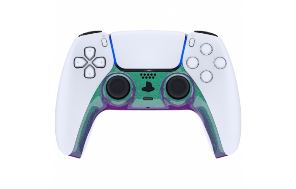 PS5 Controller Case Shell - Green/Purple Metallic - Cover Shell