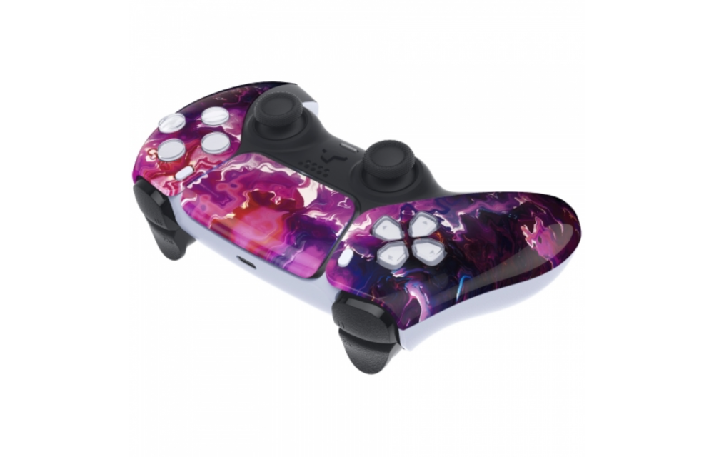 PS5 Controller Case Shell - Magma - Front Shell (BDM-010)