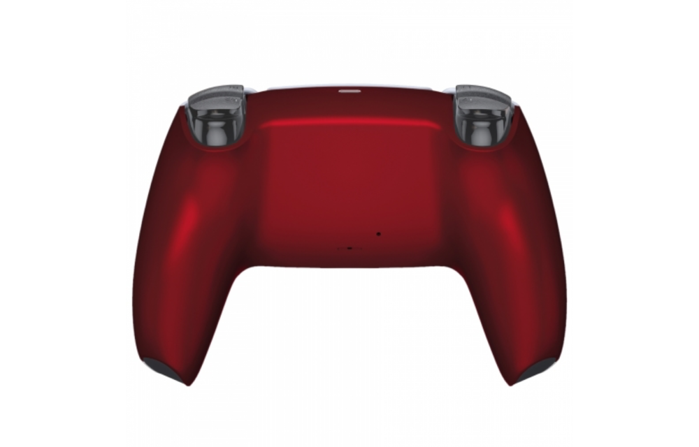 PS5 Controller Behuizing Shell - Rood Soft Touch - Back Shell