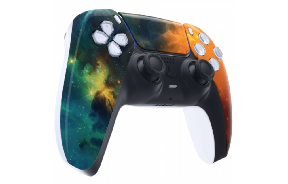 PS5 Controller Behuizing Shell - Starry Sky - Front Shell (BDM-010)