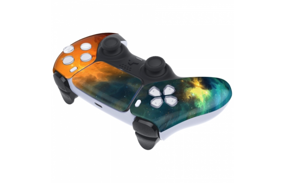 PS5 Controller Behuizing Shell - Starry Sky - Front Shell (BDM-010)