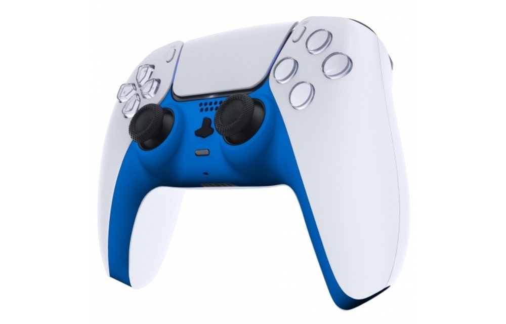 Sony PS5 DualSense Draadloze Controller - Blauw Soft Touch Cover Custom