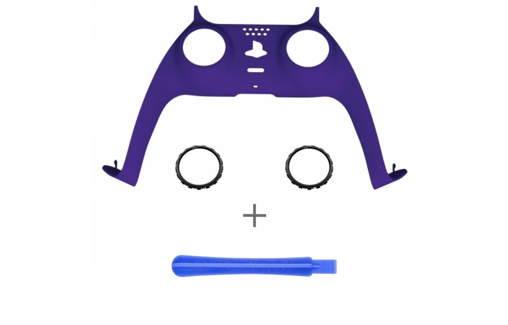 PS5 Controller Case Shell - Purple Soft Touch - Cover Shell