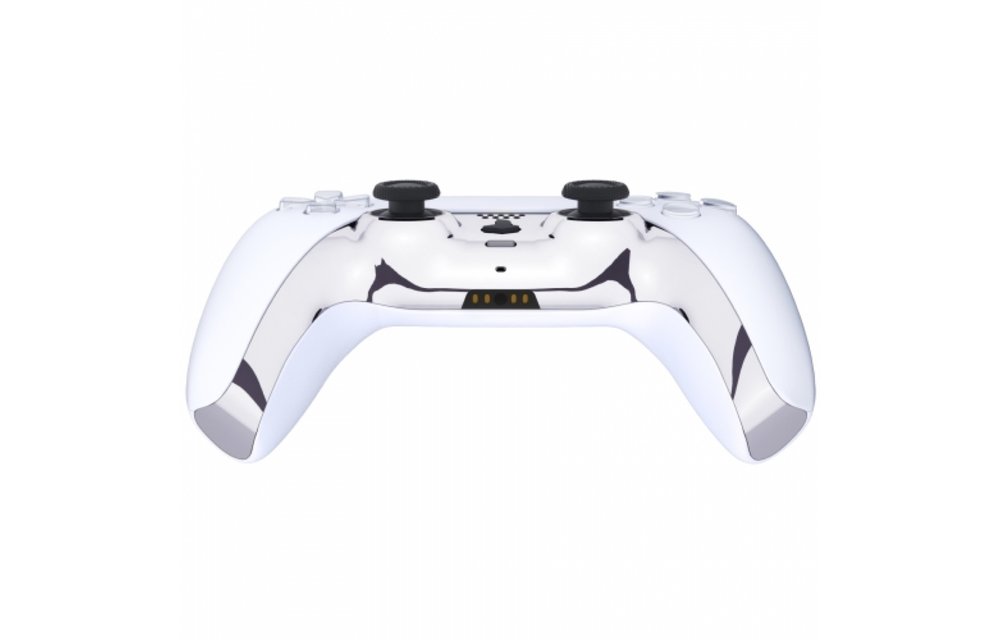 PS5 Controller Behuizing Shell - Silver Chrome - Cover Shell