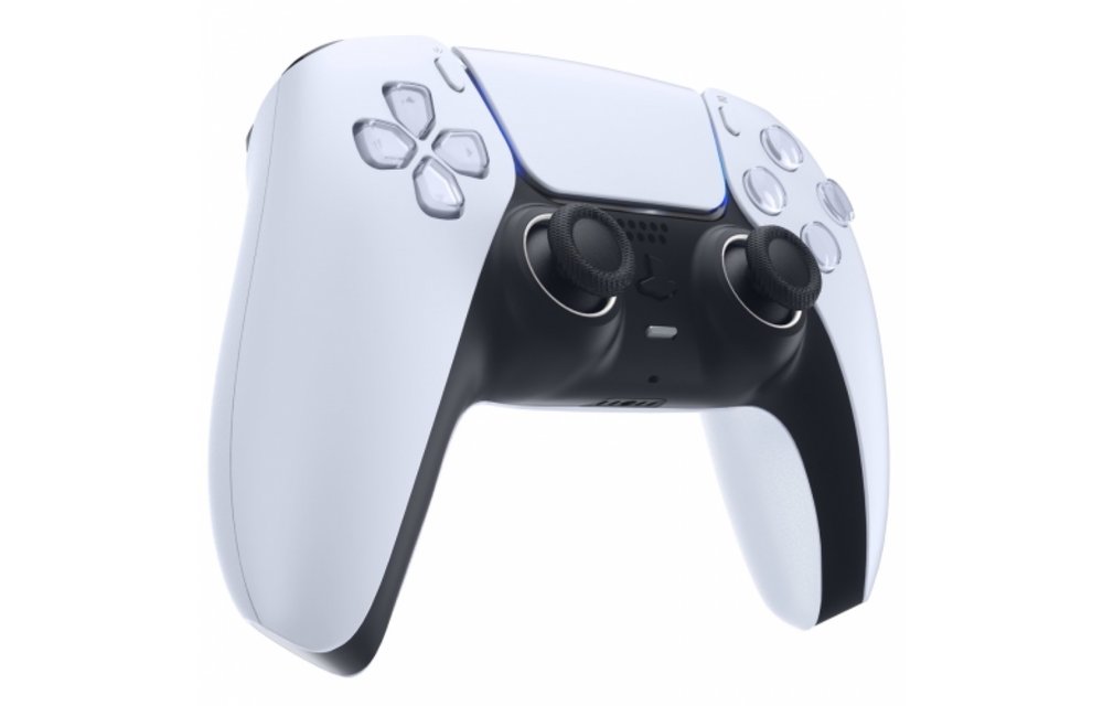 PS5 Controller Buttons - White - Accent Ringen