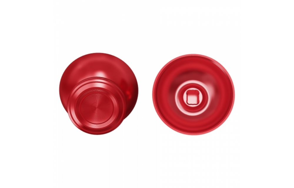 PS5 Controller Buttons - Red Aluminium - Thumbsticks