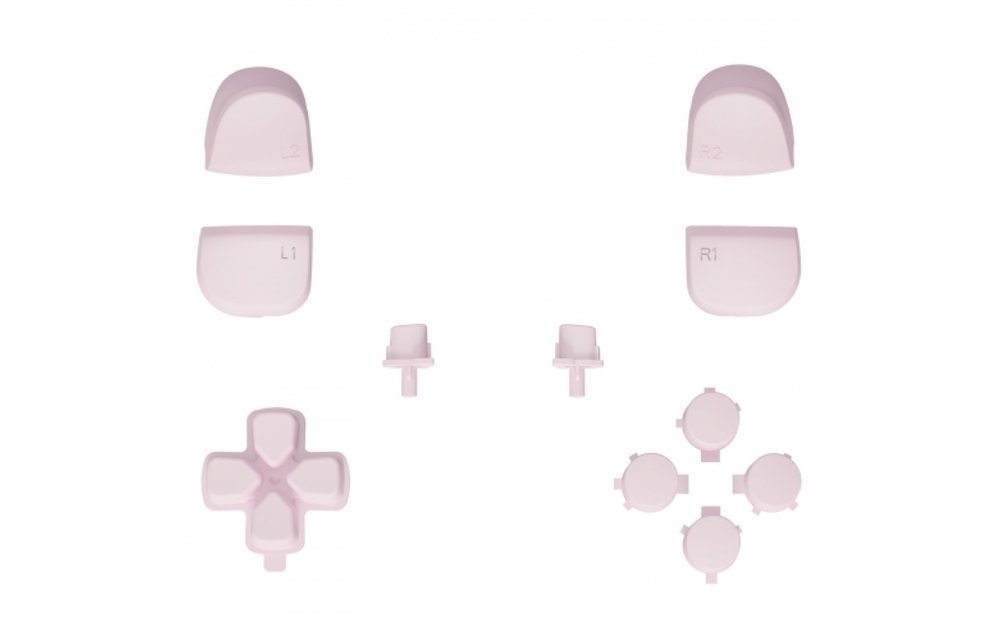 PS5 Controller Buttons - Light Pink - 11 in 1 Button Set