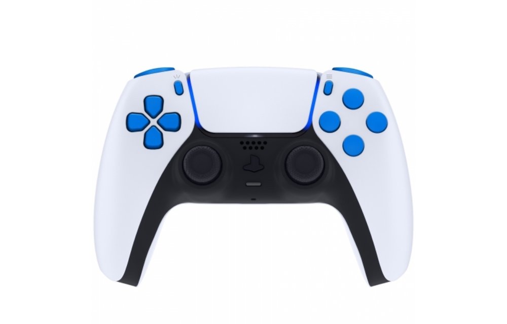 PS5 Controller Buttons - Blue - 11 in 1 Button Set