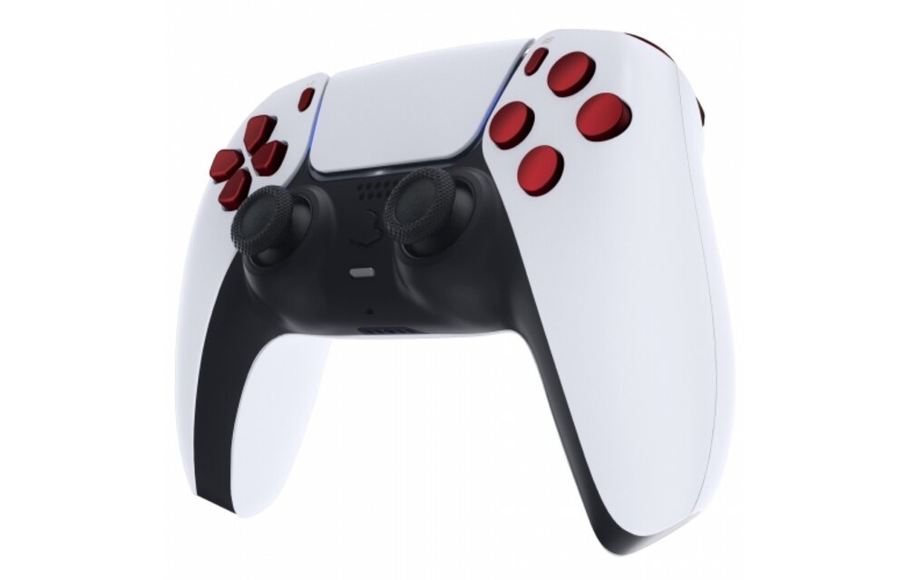 PS5 Controller Buttons - Red - 11 in 1 Button Set