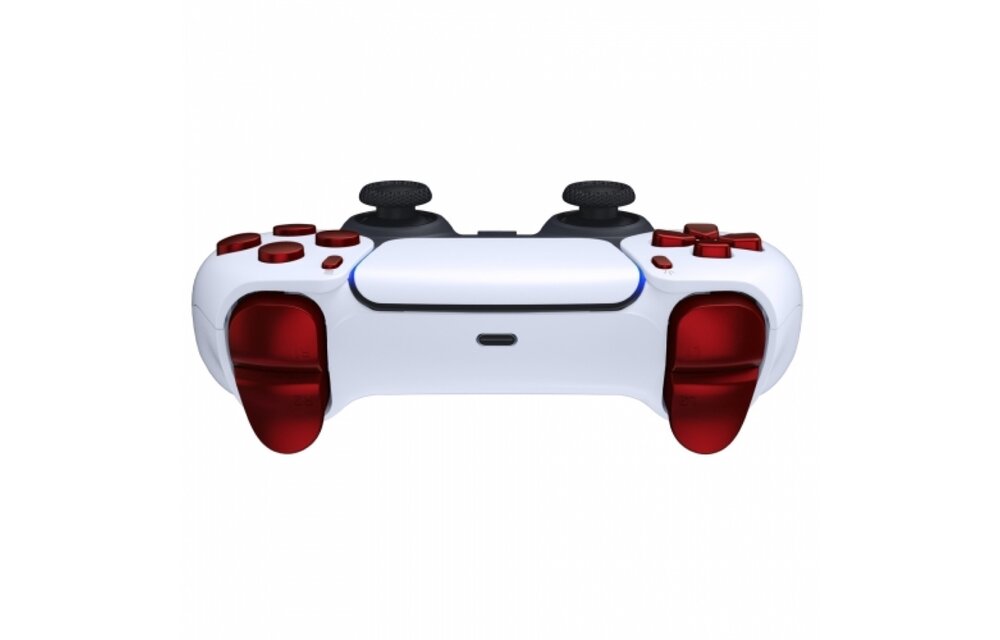 PS5 Controller Buttons - Red - 11 in 1 Button Set