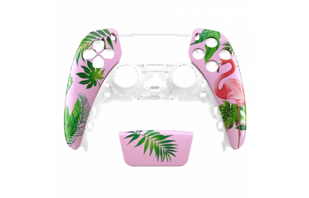 PS5 Controller Behuizing Shell - Flamingo - Front Shell (BDM-010)