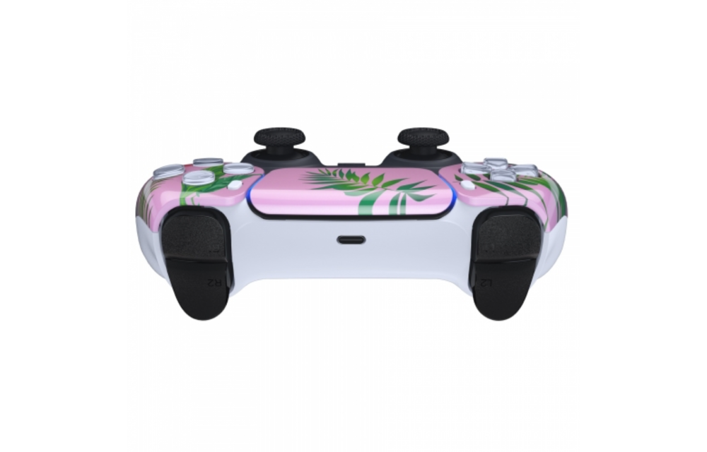 PS5 Controller Behuizing Shell - Flamingo - Front Shell (BDM-010)