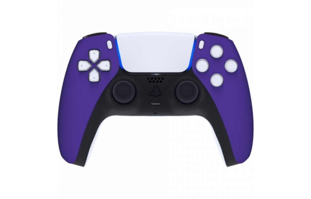 Sony PS5 DualSense Wireless Controller - Purple Soft Touch Front Custom