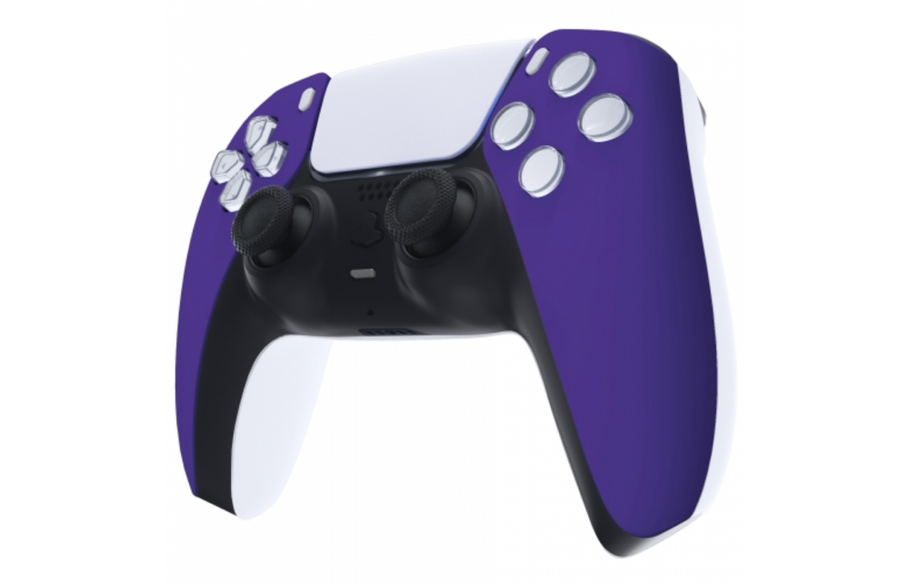 Sony PS5 DualSense Wireless Controller - Purple Soft Touch Front Custom