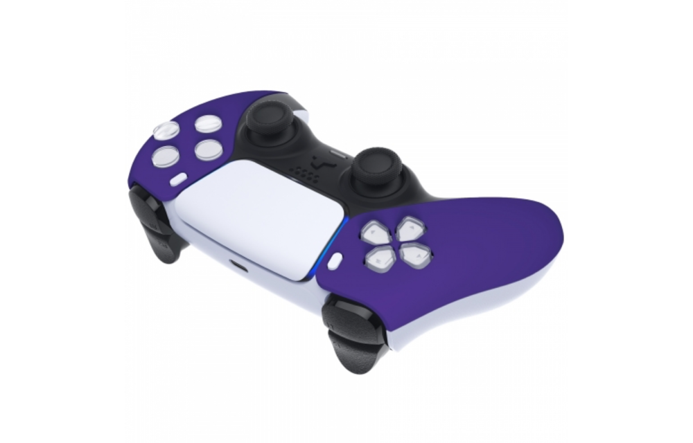 Sony PS5 DualSense Wireless Controller - Purple Soft Touch Front Custom