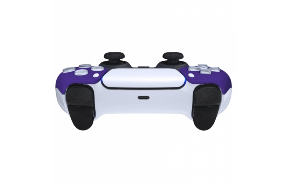 Sony PS5 DualSense Wireless Controller - Purple Soft Touch Front Custom