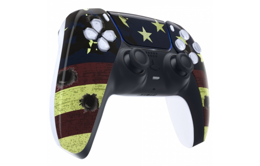 Sony PS5 DualSense Draadloze Controller - US Flag Front Custom