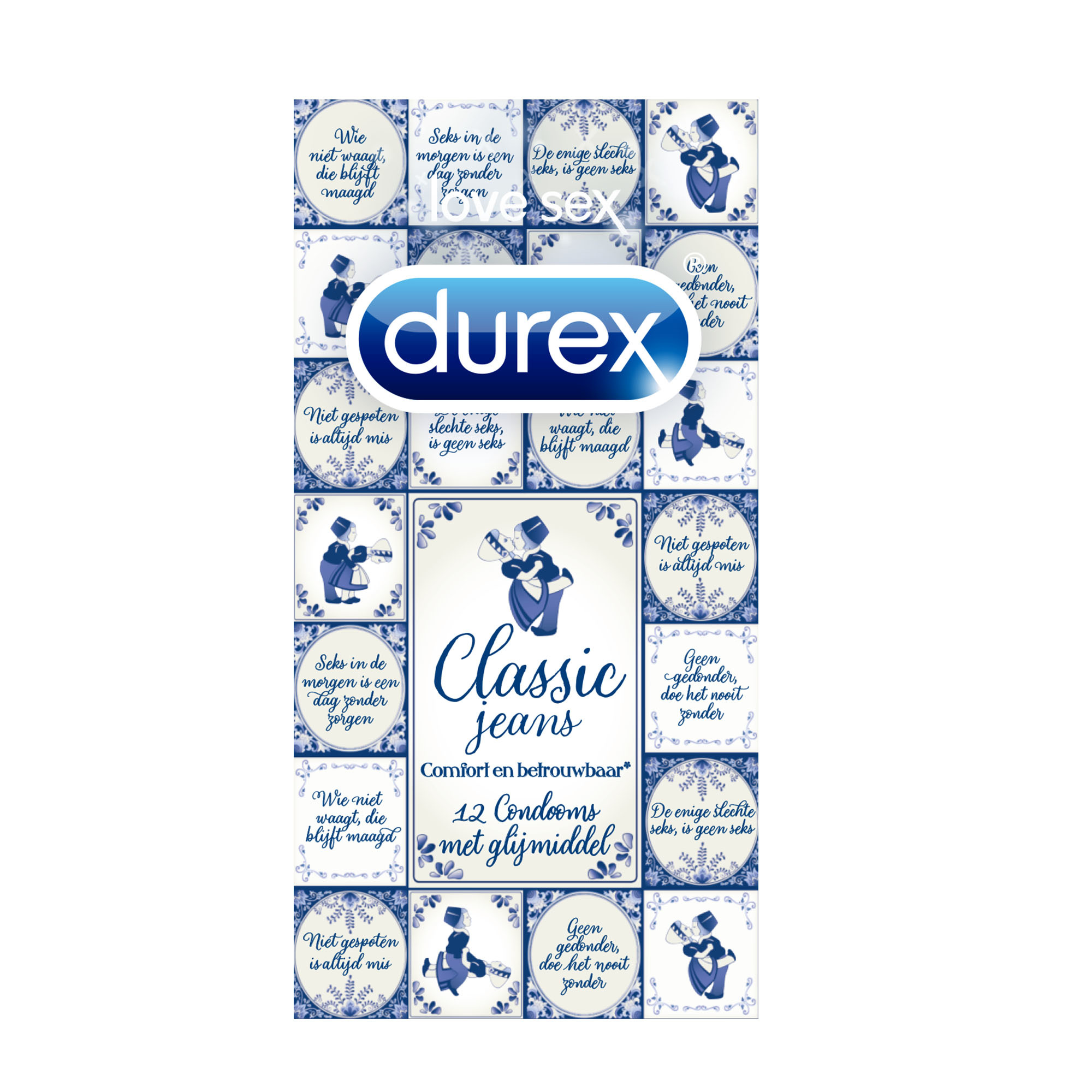 Durex Condooms Classic Jeans - 12 stuks