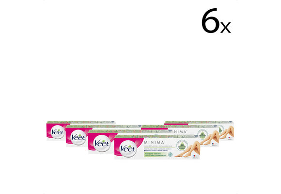 Veet Ontharingscreme - Droge Huid - Minima - 200ml x6
