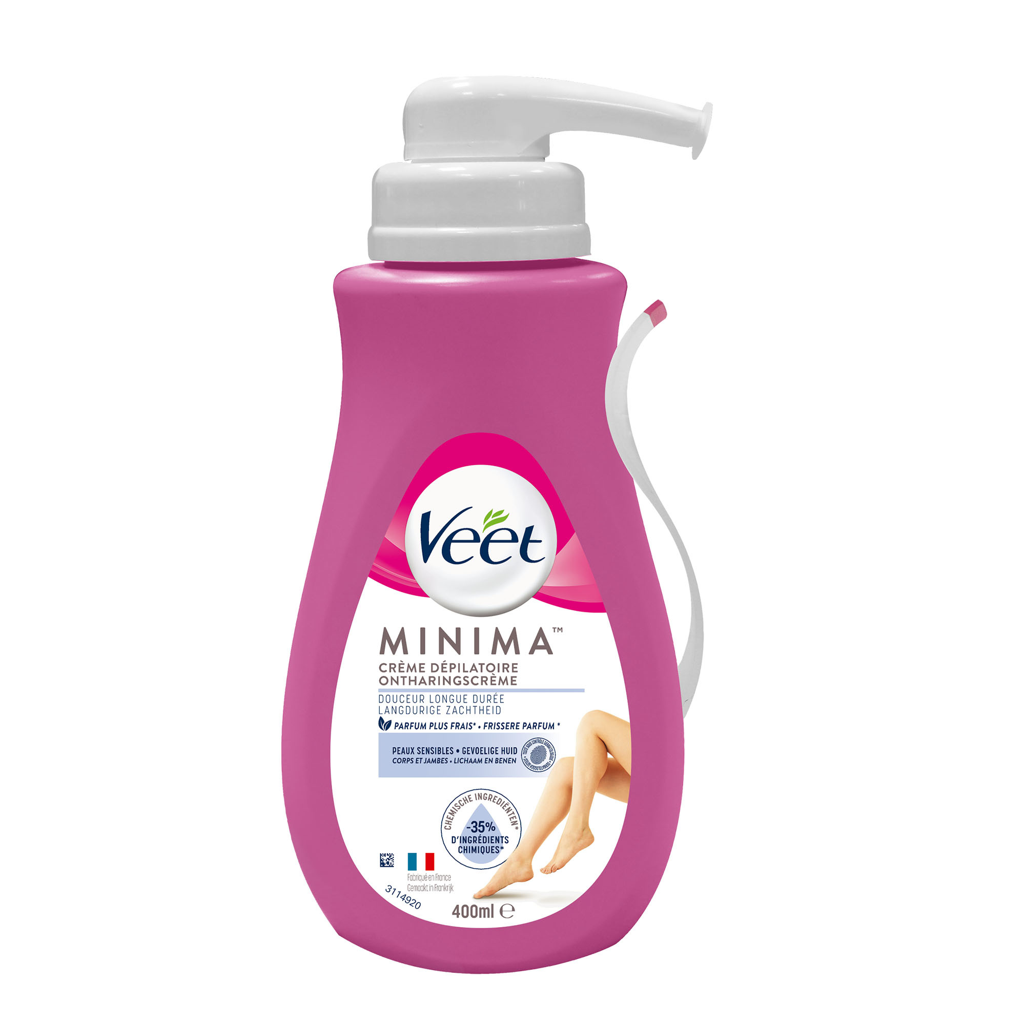 Veet ontharingscrème  - Gevoelige Huid - Silk & Fresh - 400ml