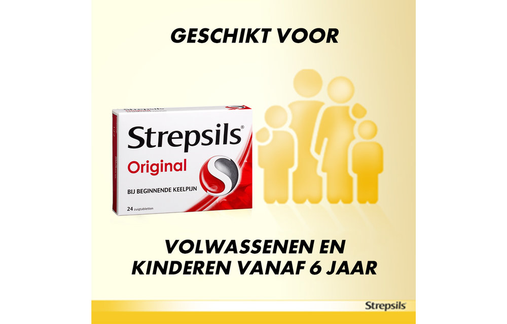 Strepsils Regular - 24 stuks