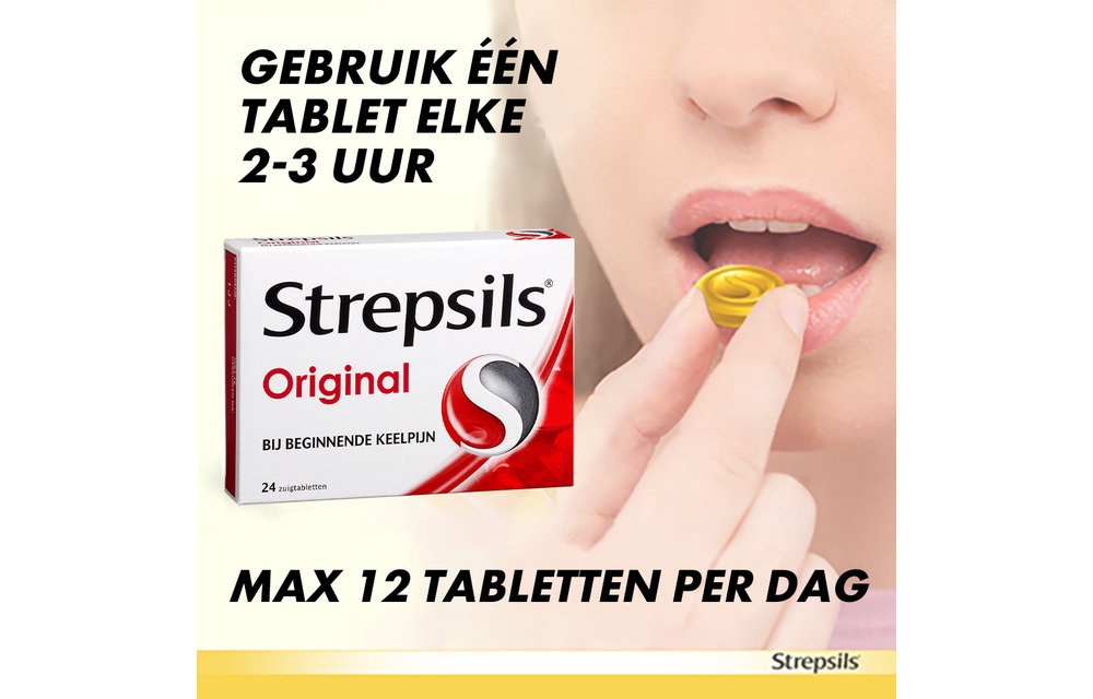 Strepsils Regular - 24 stuks