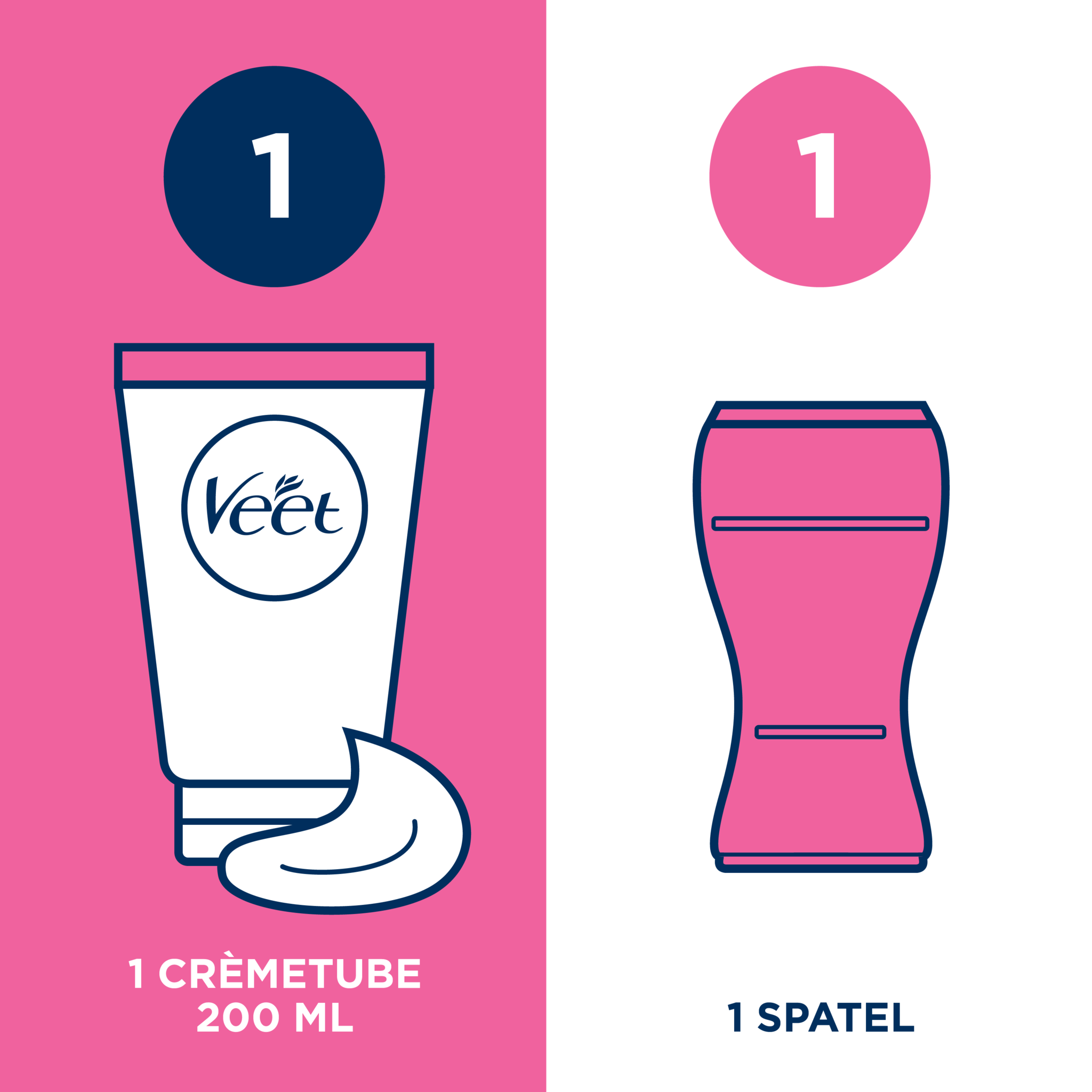 Veet Ontharingscreme - Droge Huid - Minima - 200ml x6