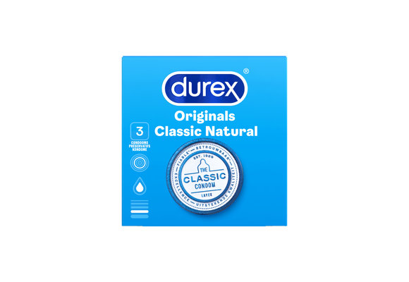 Durex Condooms Classic Natural 3st