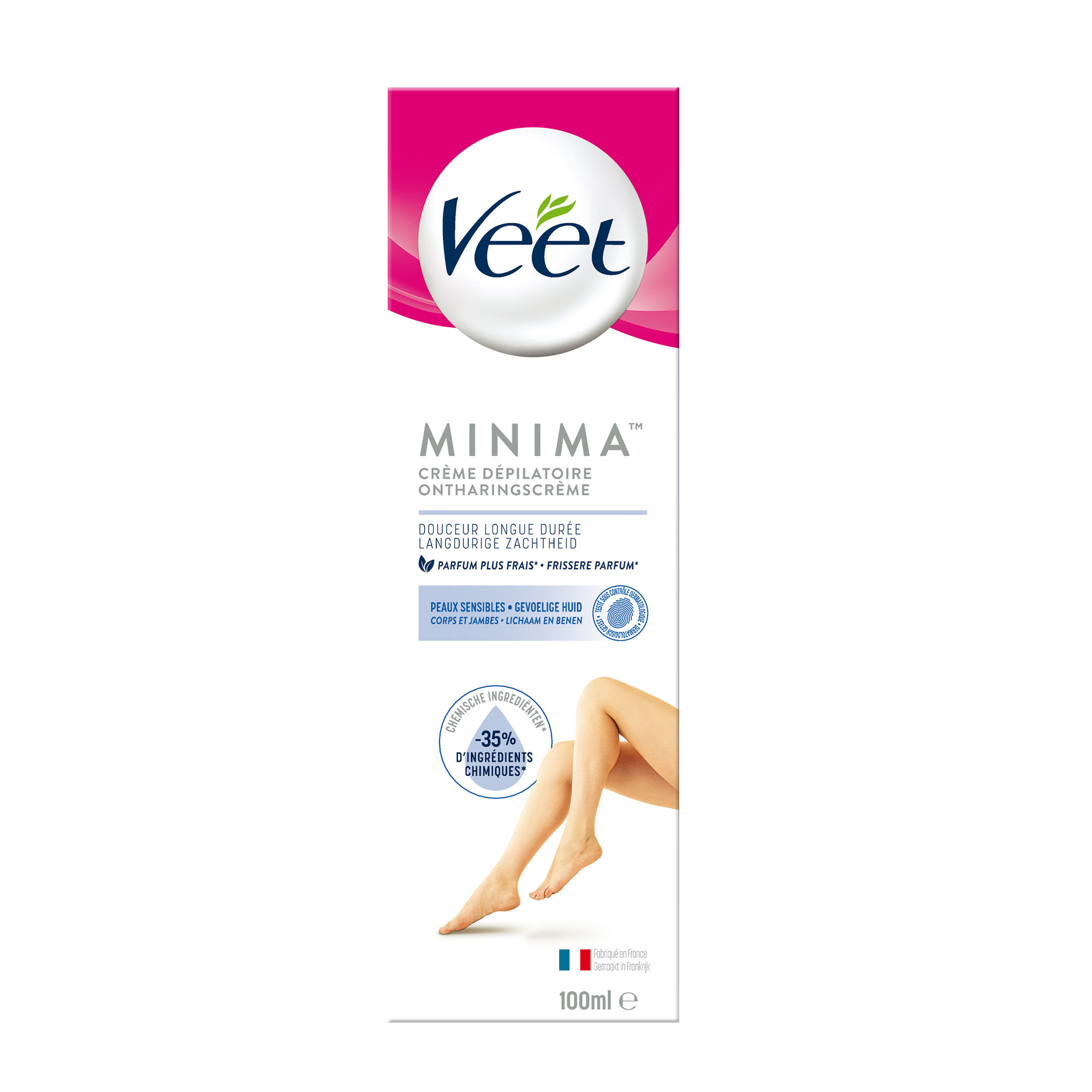 Veet Ontharingscreme - Gevoelige Huid - Minima - 100 ml