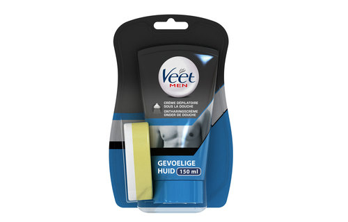 Veet Ontharingscreme - Man - Gevoelige Huid - In Shower - 150ml
