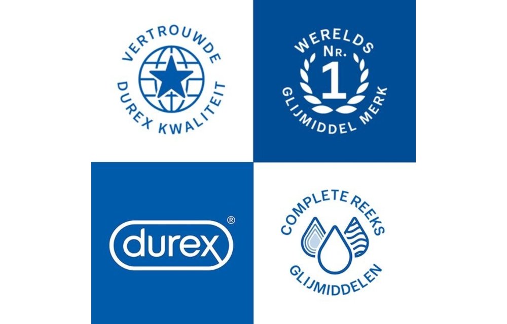Durex - 3 Glijmiddelen - Voor Comfort En Genot - Waterbasis - Natural 100% natuurlijk 100 ml - Natural Hydraterend 100 ml - Natural Extra Sensitive 100 ml