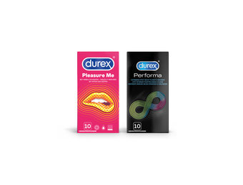 Durex - 20 stuks Condooms - Pleasure Me 1x10 stuks - Performa 1x10 stuks - Voordeelverpakking