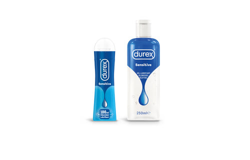 Durex - 300ml Glijmiddel - Play Sensitive 1x100ml - Play Massage 2/1 Sensitive 1x200ml - Voordeelverpakking