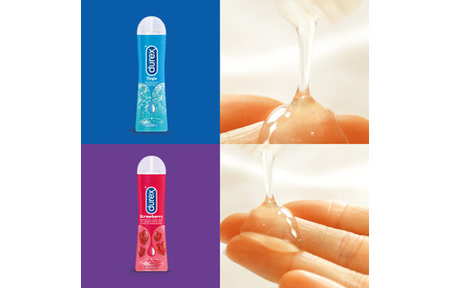Durex - 150ml Glijmiddel - Play Tingle 1x100ml - Play Sensitive 1x50ml - Voordeelverpakking