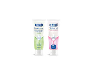 Durex - 200ml Glijmiddel - Natural 1x100ml - Natural Extra Sensitive 1x100ml - Voordeelverpakking