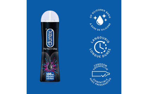 Durex - 200ml Glijmiddel - Perfect Gliss 1x100ml - Play Sensitive 1x100ml - Voordeelverpakking