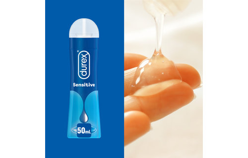 Durex - 20 stuks Condooms - Thin Feel - 100ml Glijmiddel - Play Sensitive - Voordeelverpakking