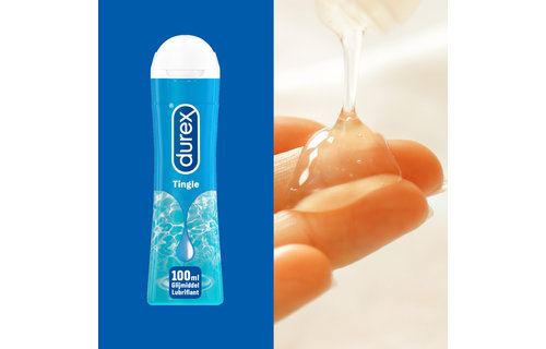 Durex - 20 stuks Condooms - Nude No Latex - 100ml Glijmiddel - Play Tingle - Voordeelverpakking