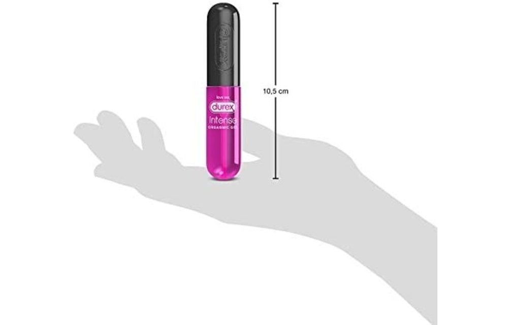 Durex - 10 stuks Condooms - Orgasm Intense - 10ml Glijmiddel - Intense Orgasm - Voordeelverpakking