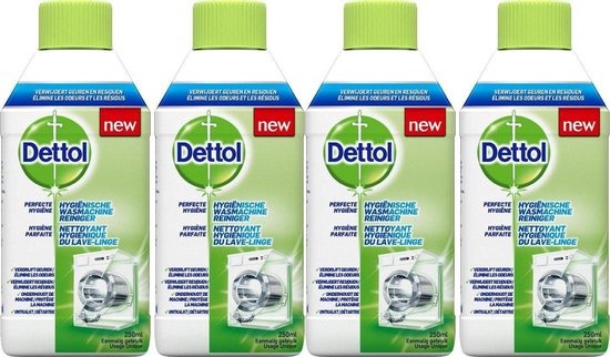 Dettol Wasmachine Reiniger Hygiëne - 250ml x4