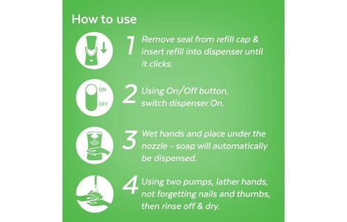 Dettol Handzeep No Touch Navulling - Galamboter - 250ml x10