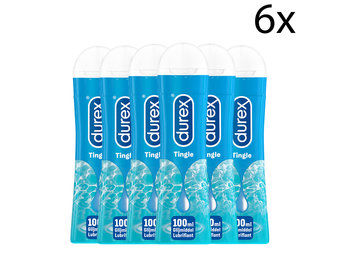 Durex Glijmiddel Play Pleasure Gel Tingle – 100ml x6