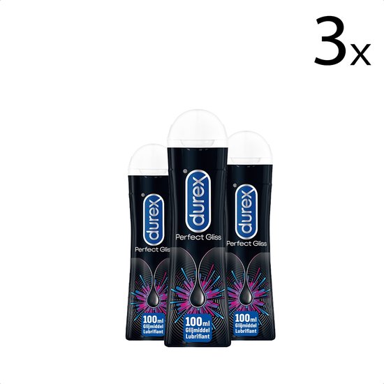 Durex Glijmiddel Perfect Gliss Anaal - 100ML x3