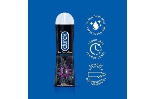 Durex Glijmiddel Perfect Gliss Anaal - 100ML x3